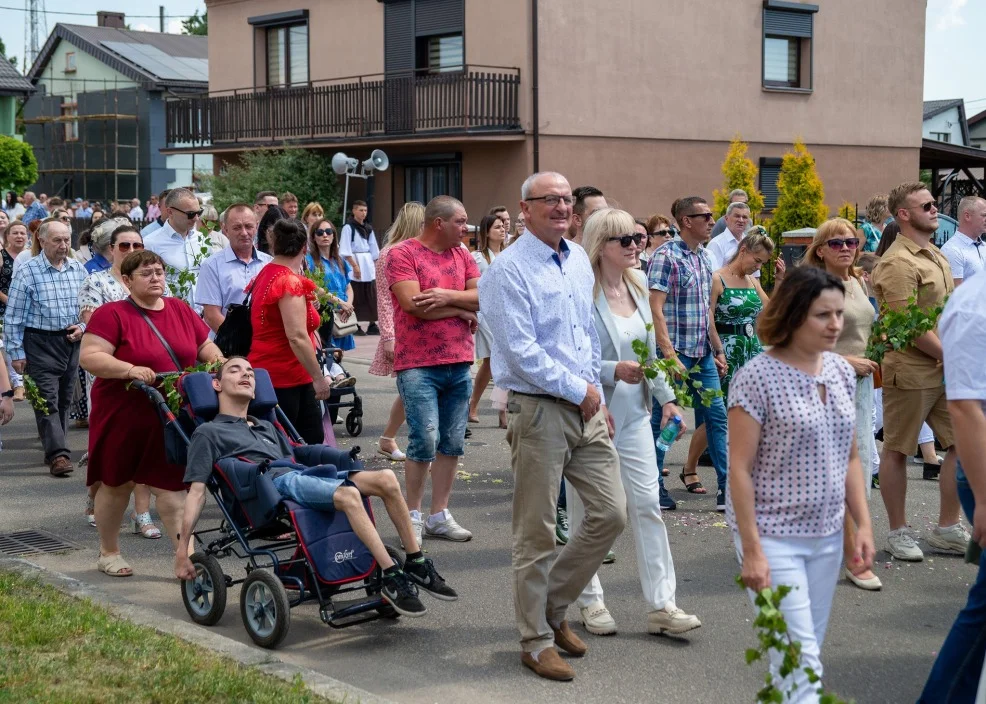 Procesja Bożego Ciała w Choczu