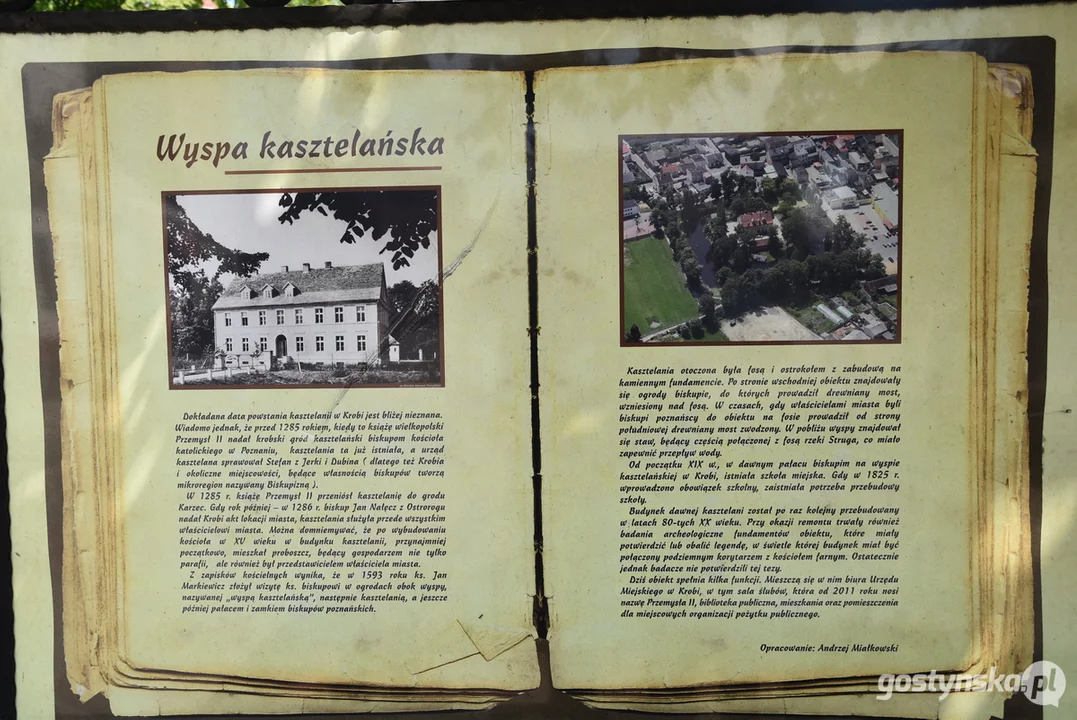 Wyspa Kasztelańska w Krobi w finale konkursu "Zaprojektowane po Ludzku"