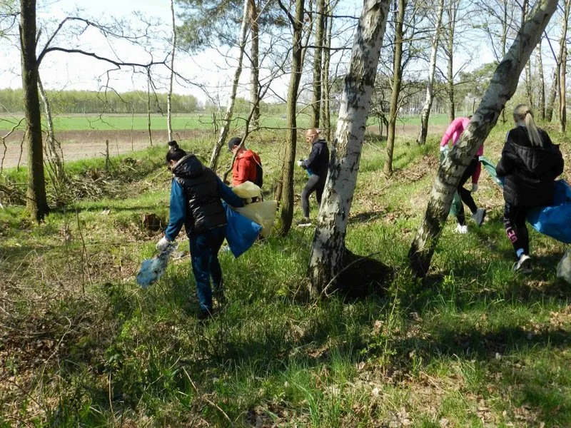Akcja "Idziemy do lasu po śmieci" w Krotoszynie