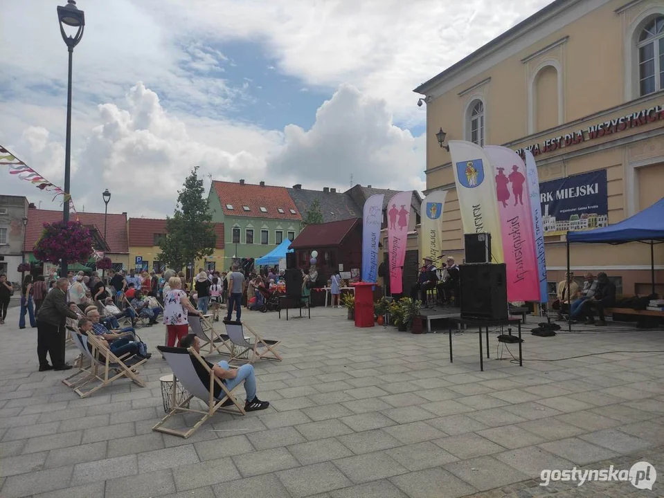 Jarmark w Krobi na zrewitalizowanym rynku