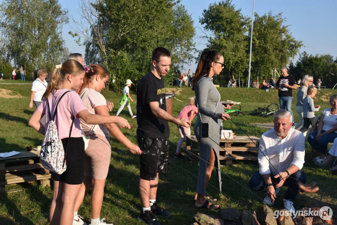 Piknik przy ognisku na pożegnanie lata przygotowała Rada Osiedla Pożegowo w Gostyniu