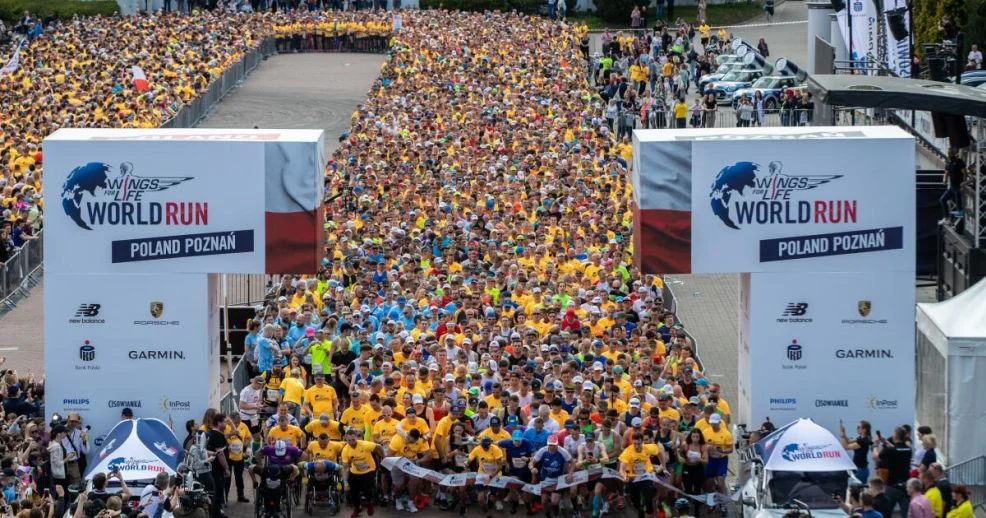 Bieg Wings for Life World Run w Poznaniu