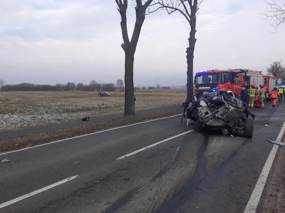 Wypadek śmiertelny w Odolanowie