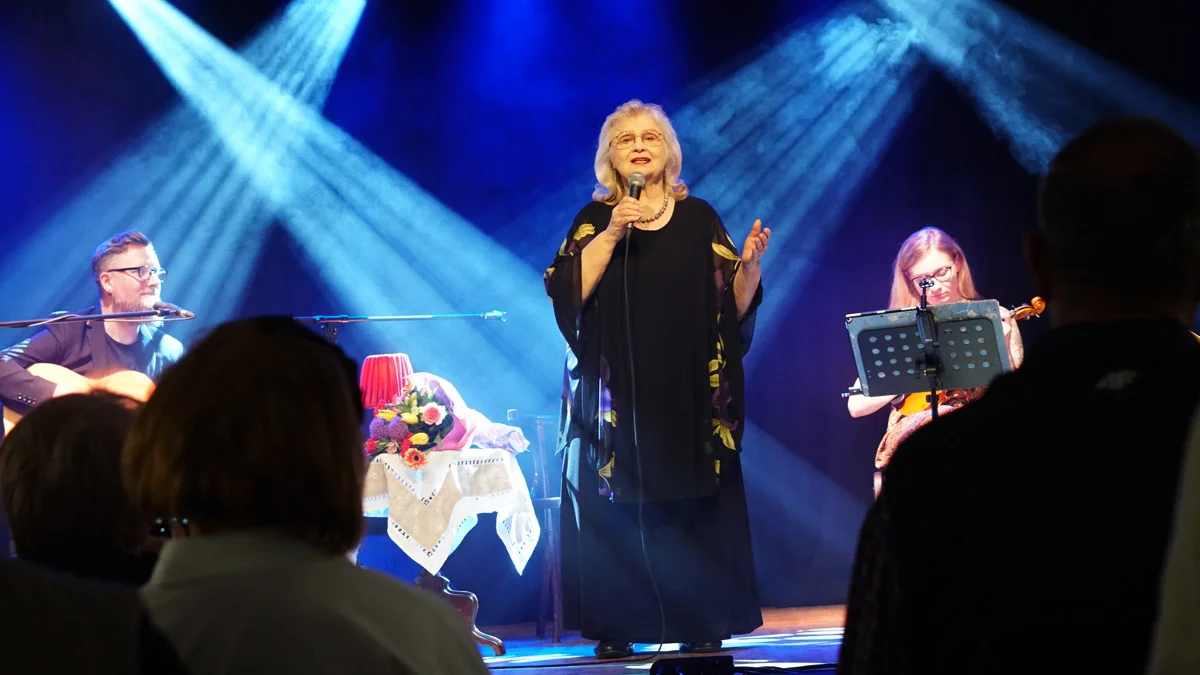 "Nie jest za późno". Kameralny koncert Stanisławy Celińskiej w CKiB w Piaskach - Zdjęcie główne