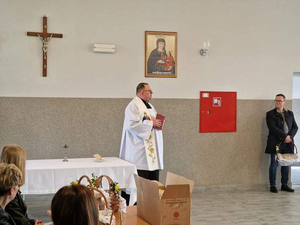 Święcenie potraw w Lutogniewie, Dzierżanowie, Bożacinie i Wróżewach