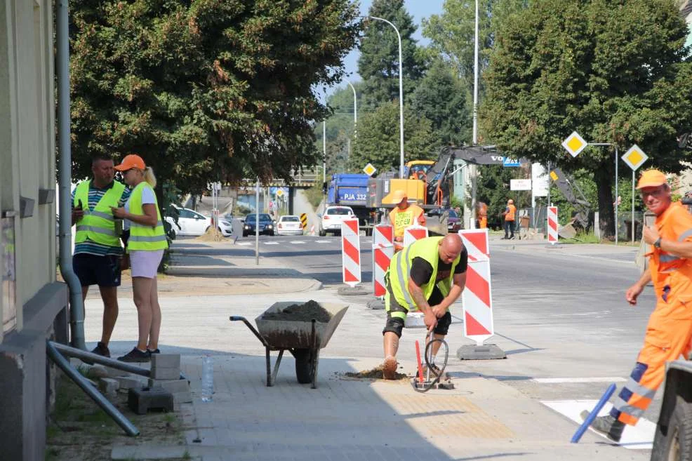 Remont ulic Wojska Polskiego i Poznańskiej w Jarocinie