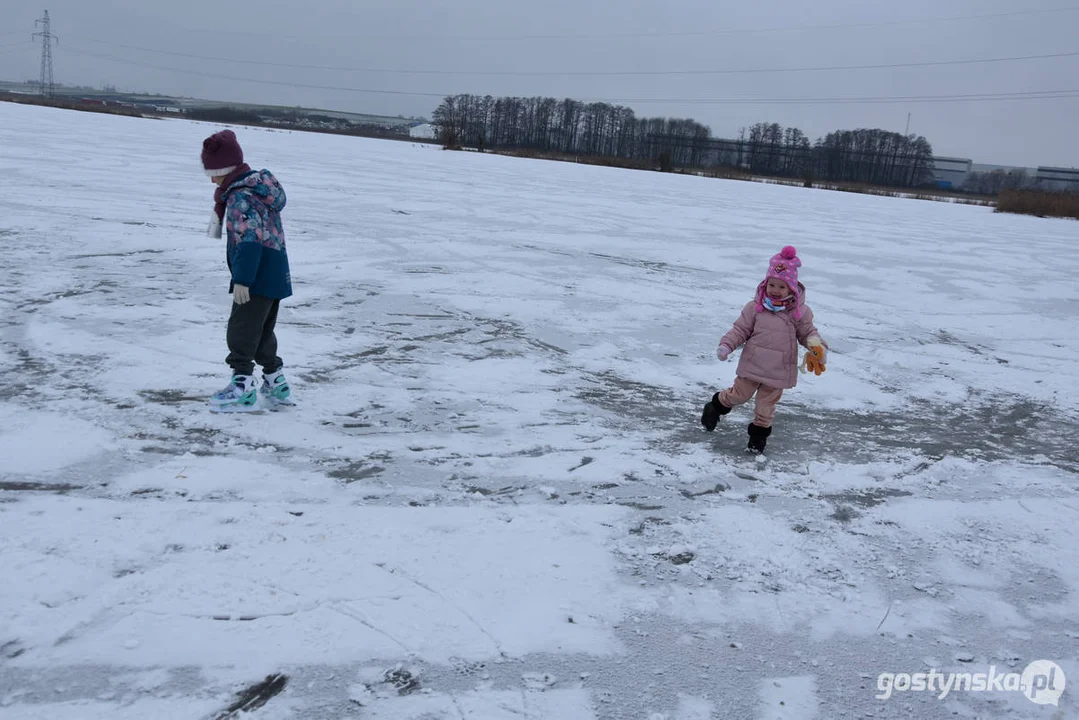 Lodowisko z rozlewiska pod Gostyniem