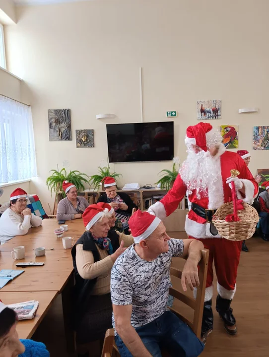 MIkołajki w Dziennym Domu Seniora w Kwielniu