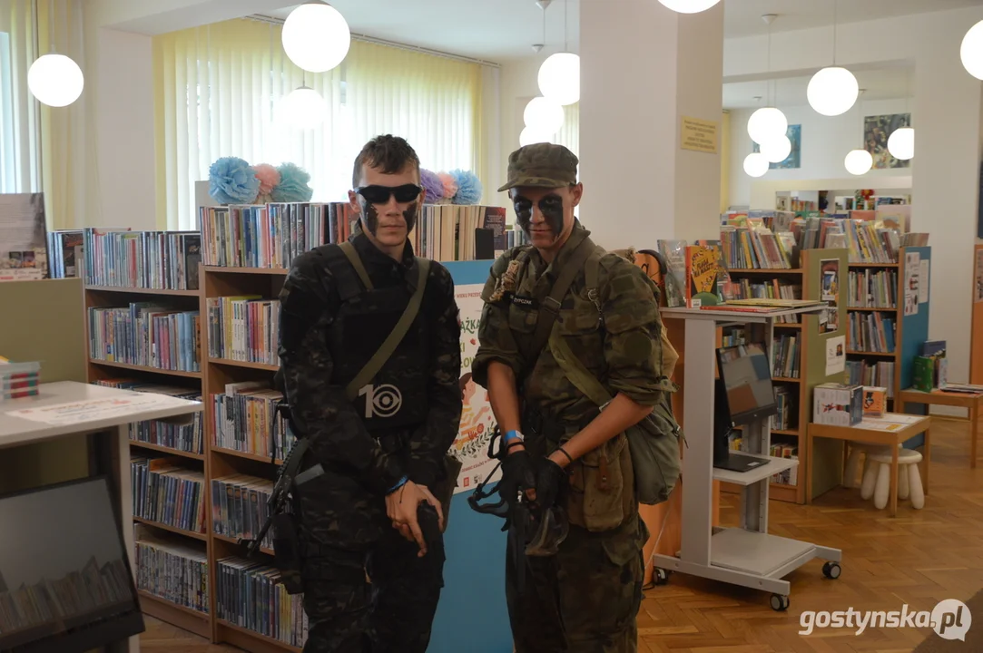 Gostkon drugiego dnia przeniósł się do biblioteki w Gostyniu