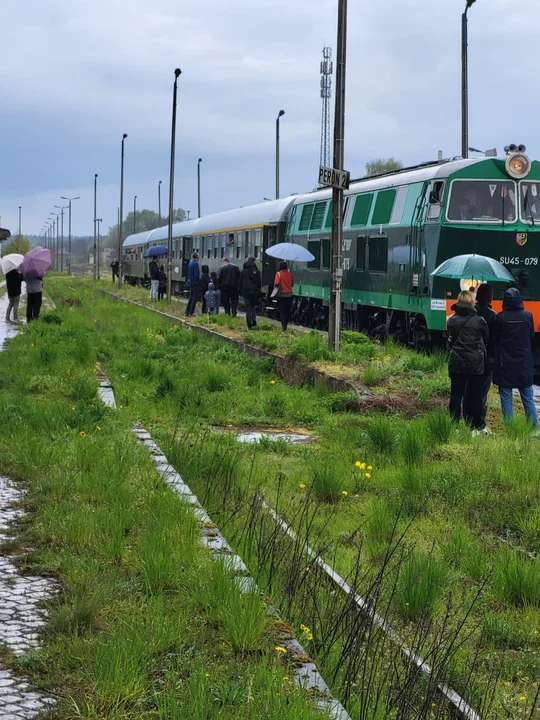 Pociąg turystyczny Baszta na linii Gostyń - Leszno