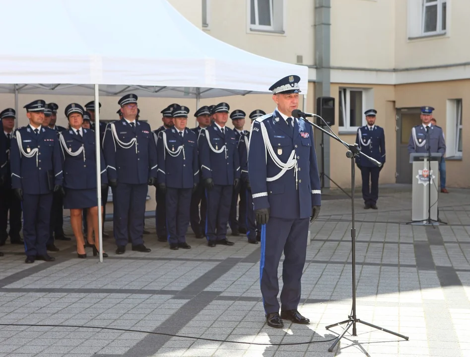 Ślubowanie nowych policjantów