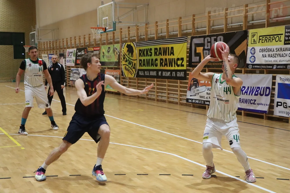 Rawia Rawag Rawicz - Pogoń Basket Szczecin 97:79