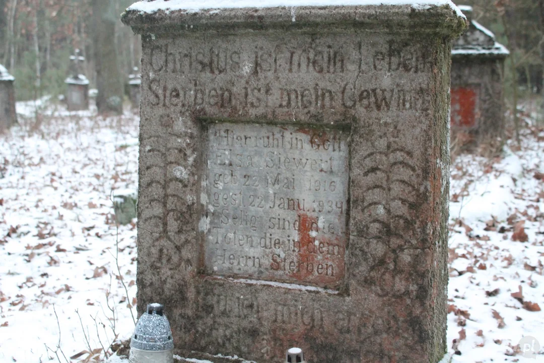 Cmentarz ewangelicki w Orlinie Dużej w gminie Gizałki