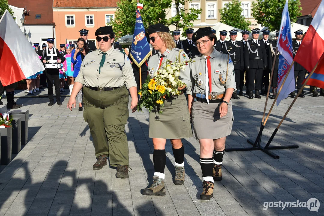 XXI Pielgrzymka Służb Mundurowych do sanktuarium maryjnego na Zdzieżu w Borku  Wlkp.