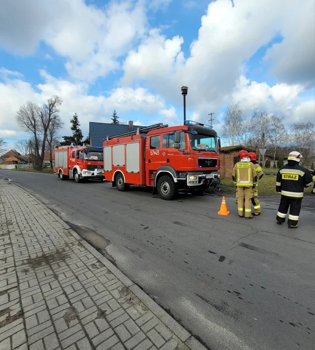 Kolizja w Trzeboszu