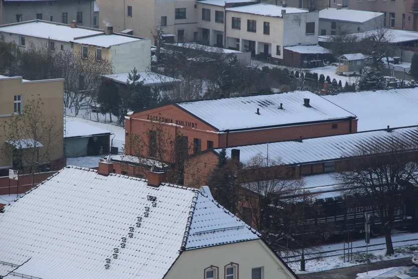 Ćwiczenia z ratownictwa wysokościowego na elewatorze zbożowym w Pleszewie