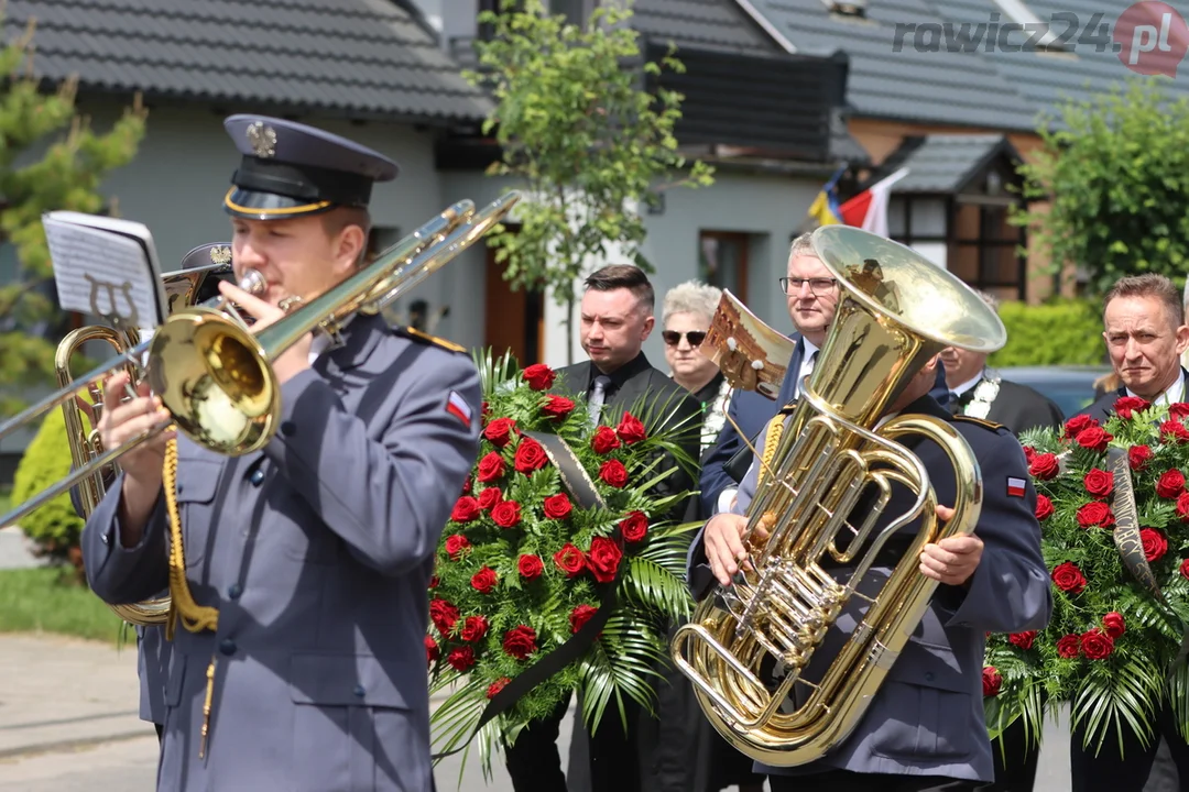 Delegacje na ceremonii pogrzebowej śp. Kazimierza Chudego