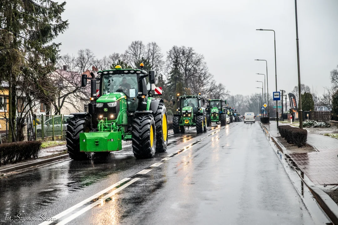 Protest rolników w powiecie krotoszyńskim