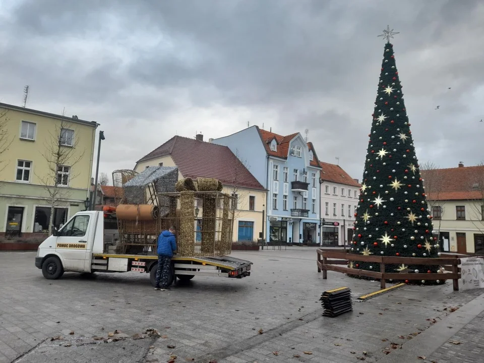 To już koniec świątecznego klimatu na rynku w Jarocinie