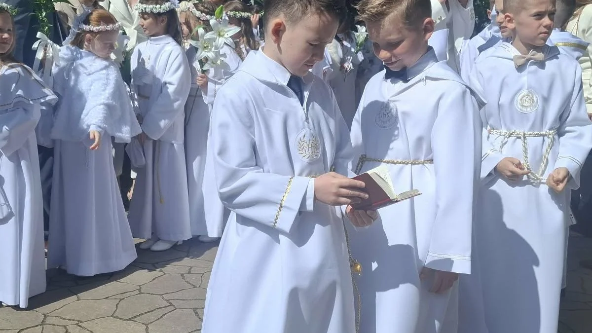 Pierwsza Komunia Święta u o. Franciszkanów w Jarocinie