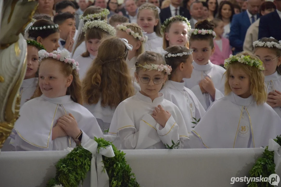 Pierwsza Komunia Św. w parafii św. Mikołaja w Krobi