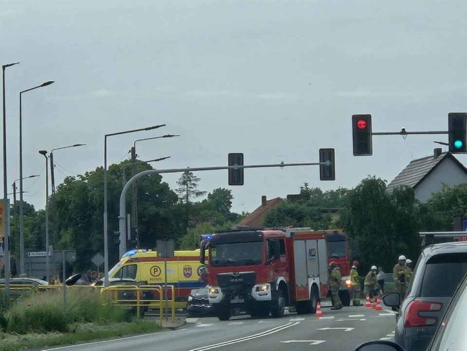 Zderzenia trzech aut w Witaszycach