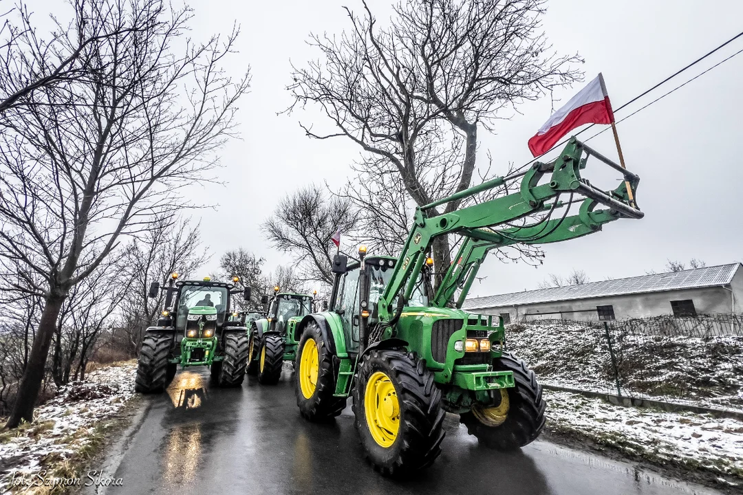 Protest rolników w powiecie krotoszyńskim