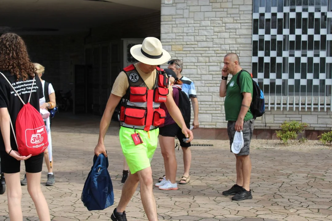 Pielgrzymka z harcerzami z hufca ZHP Jarocin do sanktuarium Maryjnego w Borku Wlkp.