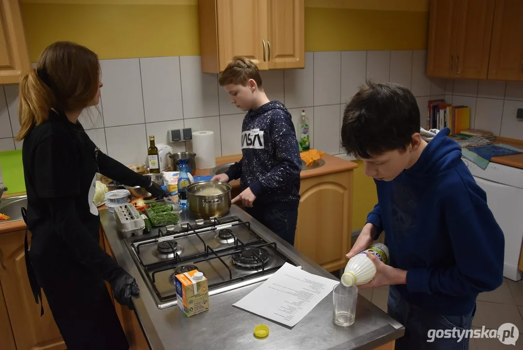 Projekt "Patelnia Nie Gryzie" uczniów gostyńskich, krobskich i leszczyńskich szkół