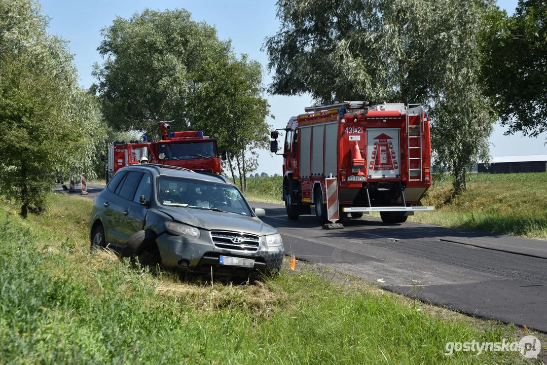 Wypadek drogowy w gminie Piaski (Szelejewo)