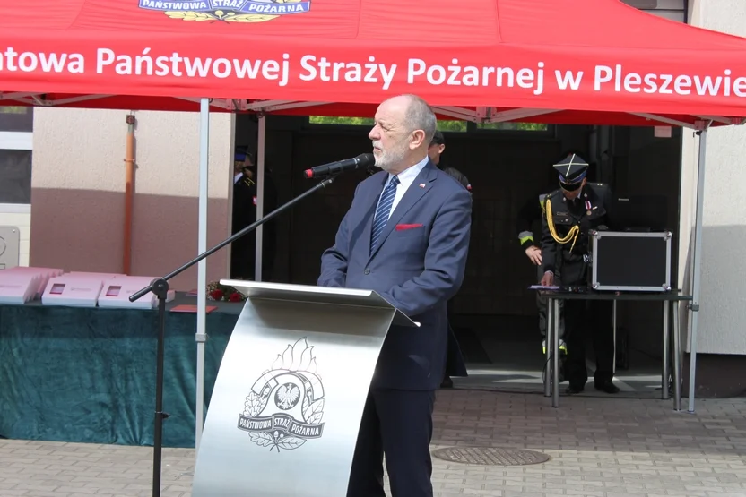 Obchody Dnia Strażaka w KP PSP w Pleszewie