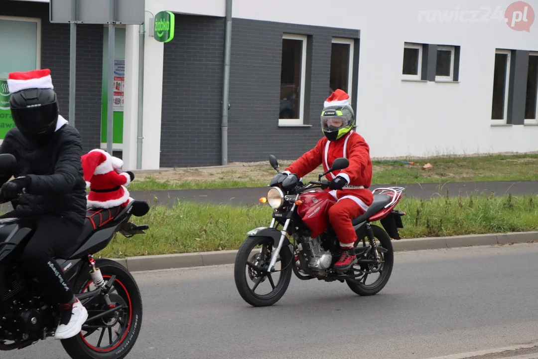 Motomikołaje w Rawiczu - Drugi dzień Jarmarku Bożonarodzeniowego