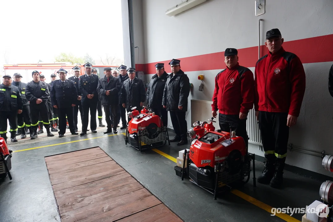 OSP otrzymało nowe motopompy pożarnicze