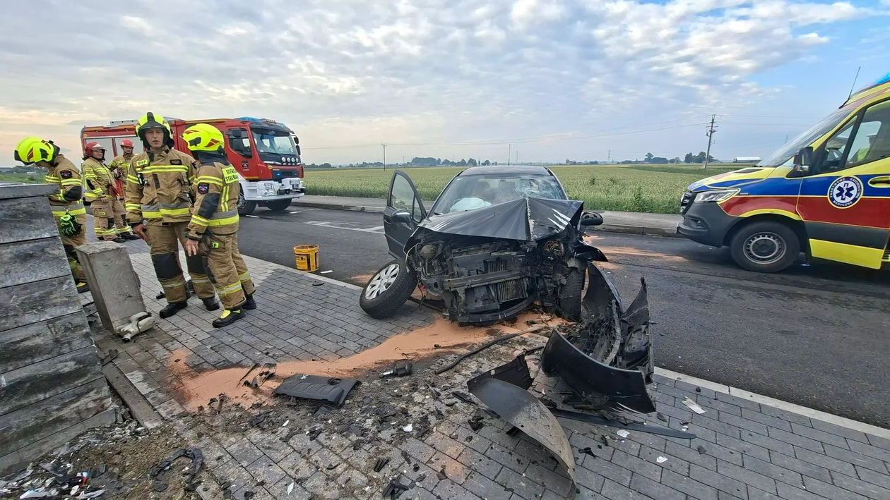 Wypadek w Galewie