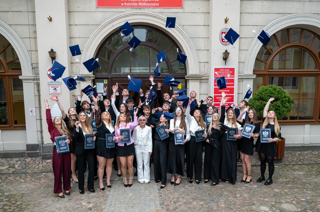 Pożegnanie absolwentów ZSP w Koźminie Wlkp.