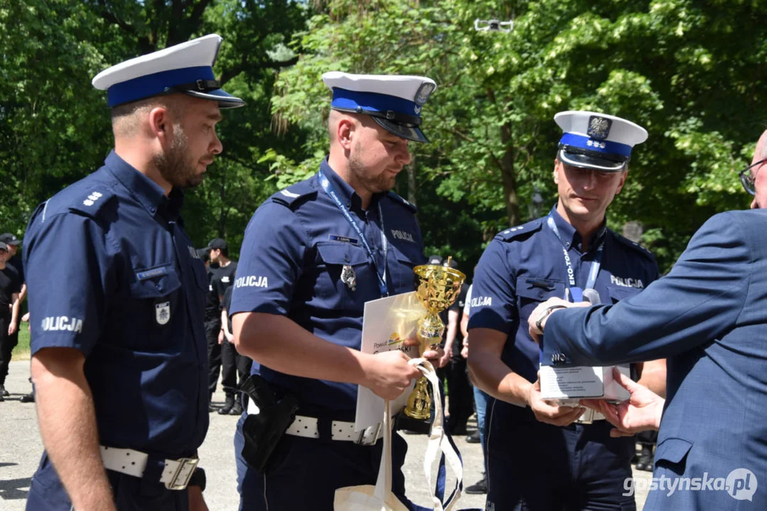 Podsumowanie 34. Konkursu "Policjant Ruchu Drogowego 2024" - finał  wojewódzki w Gostyniu