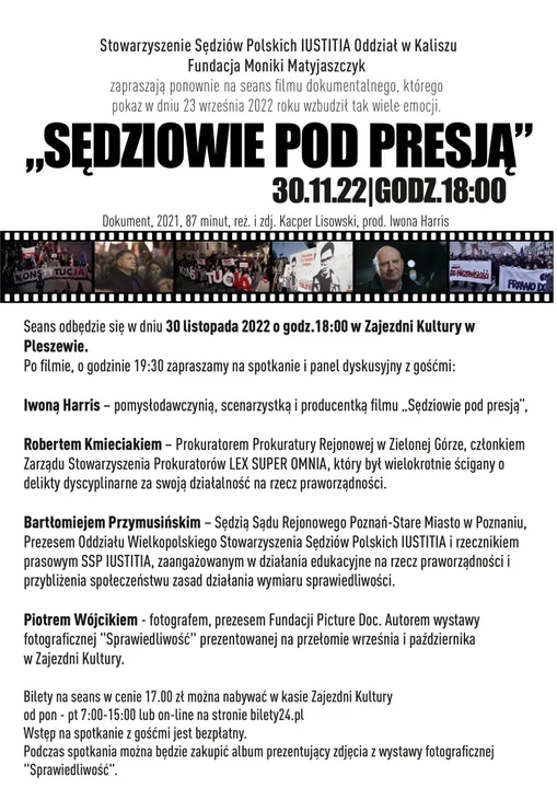 "Sędziowie pod presją" znów w Pleszewie
