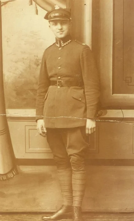 Przed wojną Rudolf Tränkner służył w wojsku polskim w Krotoszynie. Zdjęcie w mundurze