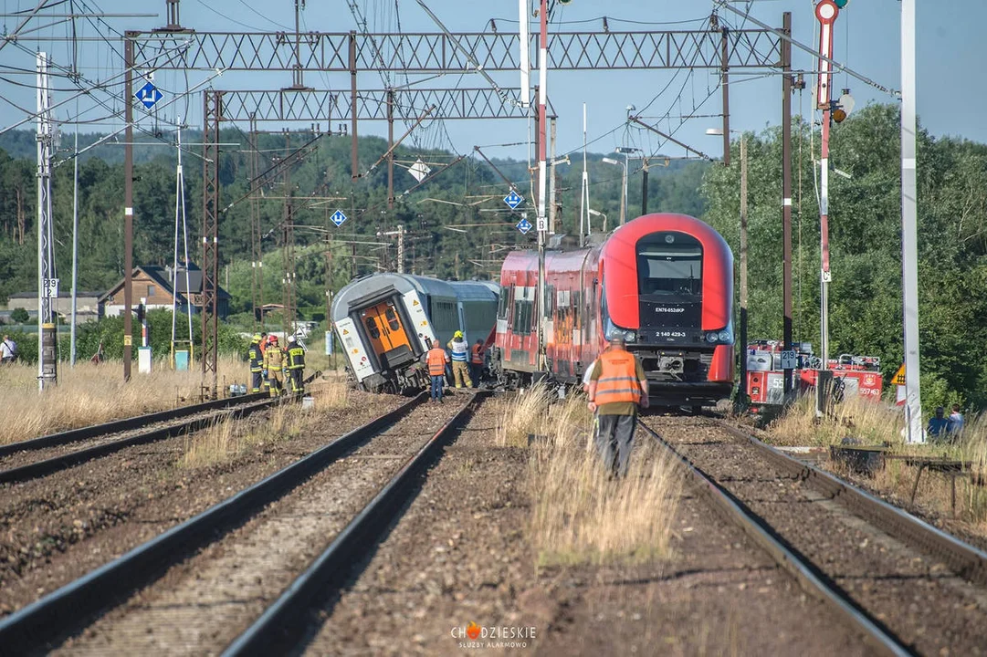 Zderzenie pociągów w Białośliwiu