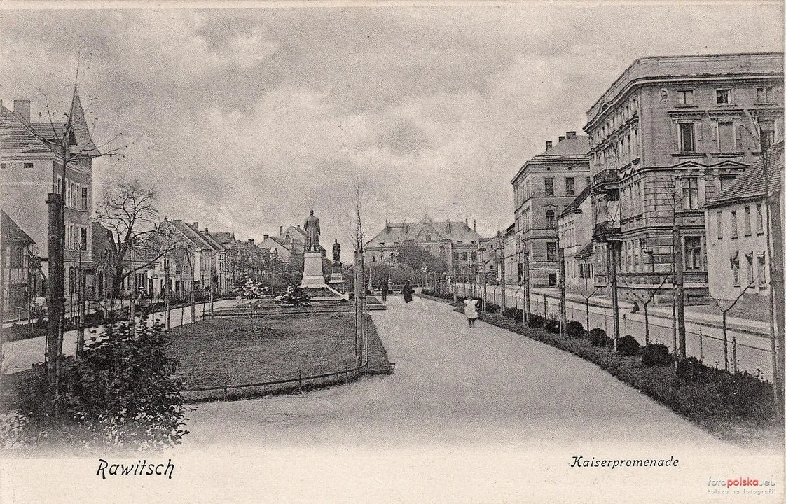 Kaiserpromenade (dziś Wały Tadeusza Kościuszki) 1904