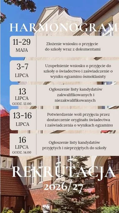 Drzwi Otwarte w szkołach średnich powiatu jarocińskiego