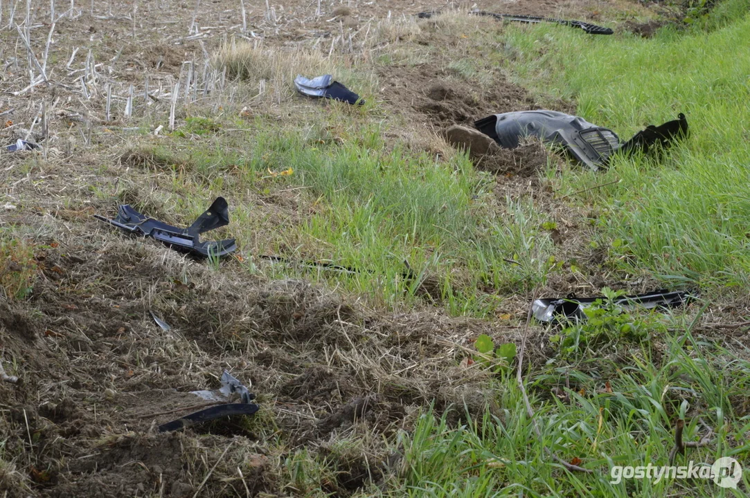 Zderzenie dwóch samochodów osobowych na trasie Bodzewo-Siedlec