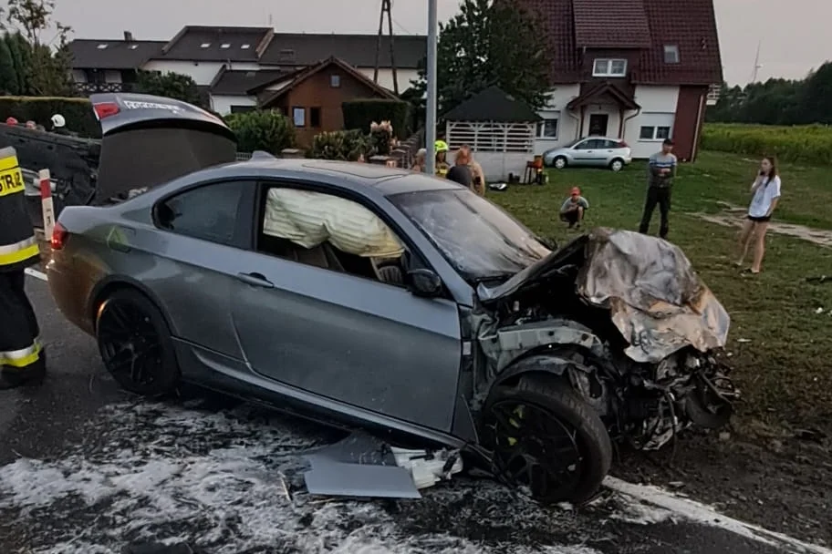 Wypadek w Gizałkach. Co było przyczyną? Poznaliśmy wstępne ustalenia policji - Zdjęcie główne