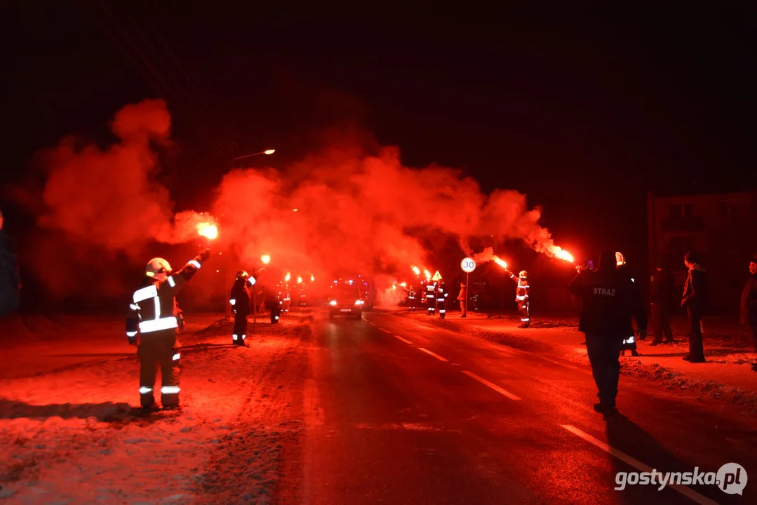 Nowy wóz strażacki dojechał do OSP KSRG Gola (gm. Gostyń)