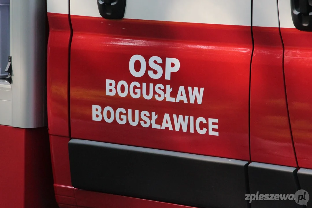 Nadanie imienia wozowi w OSP Bogusław - Bogusławice