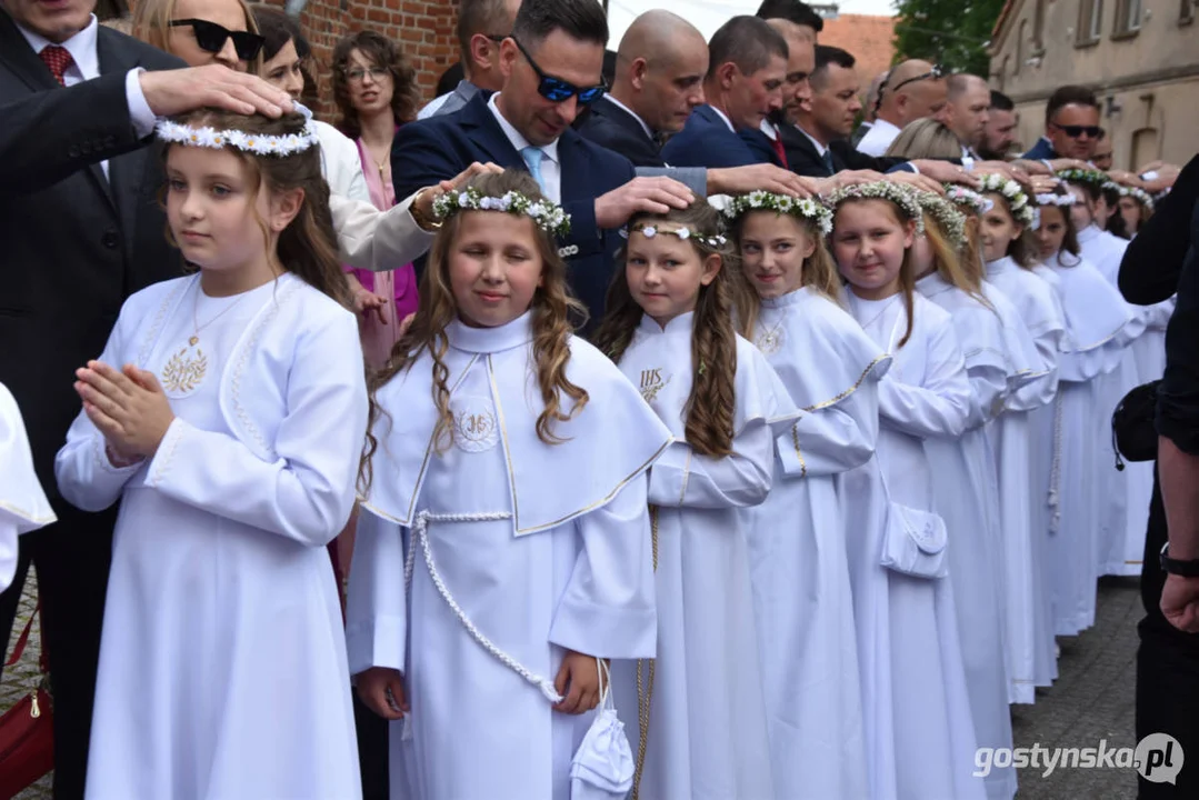 Uroczystość Pierwszej Komunii Świętej w parafii farnej w Gostyniu