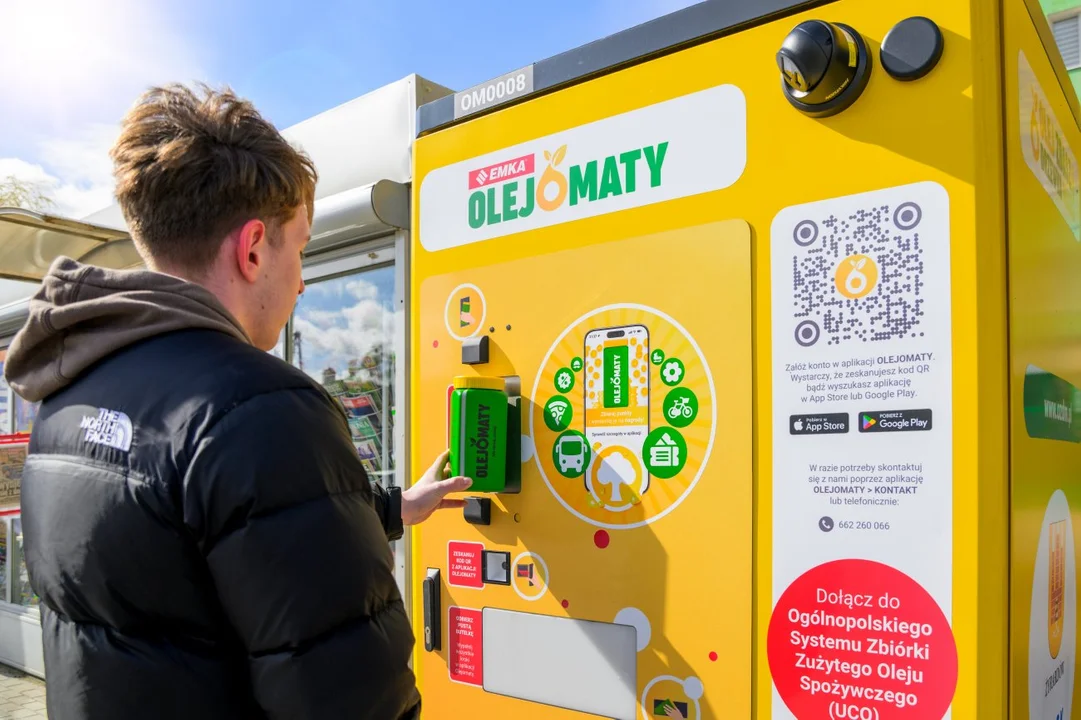 Zamiast do zlewu – do olejomatu! Nowa ekologiczna inicjatywa w Ostrowie Wielkopolskim