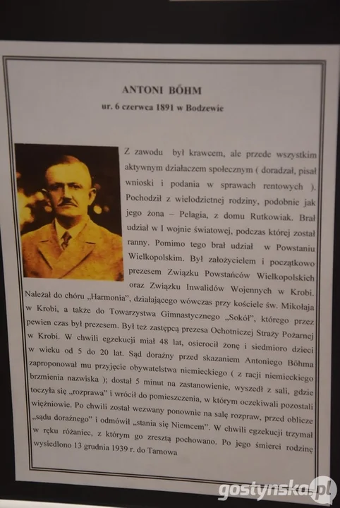 Obchody 85. rocznicy rozstrzelania mieszkańców Krobi i okolic