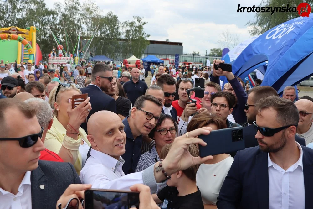 Mateusz Morawiecki w Krotoszynie. Piknik 800+