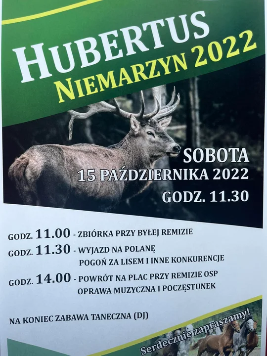 Imprezy w powiecie rawickim w dniach 14-16 października 2022 r.